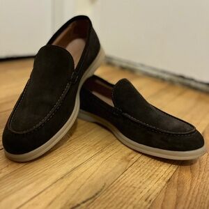 Suede Loafers Venetian Yacht Shoes